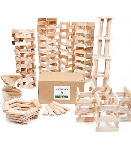 Amazon.co.jp: Kapla カプラ魔法の板 1000 KAPLA 2011 PC 積み木 並行